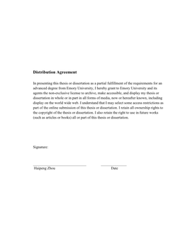 Distribution Agreement