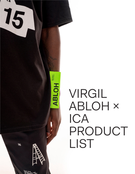 VIRGIL ABLOH × ICA PRODUCT LIST HOODIES “FOS” Hoodie $95