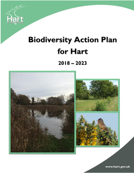 Biodiversity Action Plan for Hart 2018 – 2023