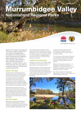 Murrumbidgee Valley National and Regional Parks