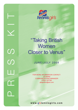 Taking British Women Closer to Venus”