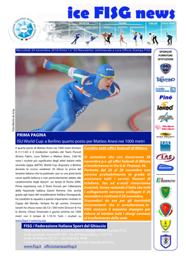 Newsletter Fisg 24-11-10