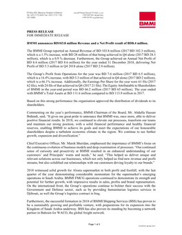 English BMMI Financials Press Release 2019 A