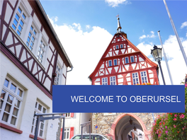 Welcome to Oberursel