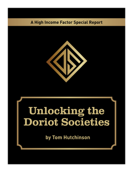 Discovering Doriot Societies