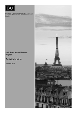 Paris Study Abroad Summer Program
