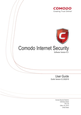 Comodo Internet Security User Guide | © 2019 Comodo Security Solutions Inc