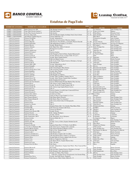 Estafetas De Pagatodo