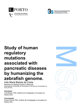 Study of Human Regulatory Mutations Associated with Pancreatic Diseases