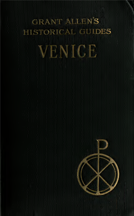 VENICE Grant Allen's Historical Guides