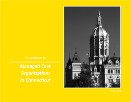 Managed Care Organizations in Connecticut