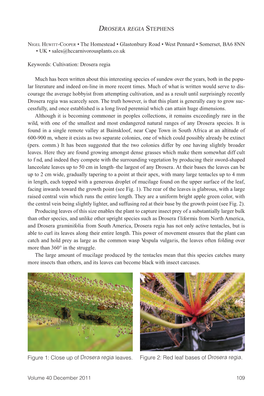 Carnivorous Plant Newsletter V41 N3 September 2012