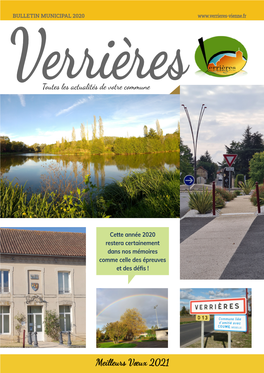 Meilleurs Vœux 2021 2 DÉCEMBRE 2020 - Mairie De Verrières DÉCEMBRE 2020 - Mairie De Verrières 3