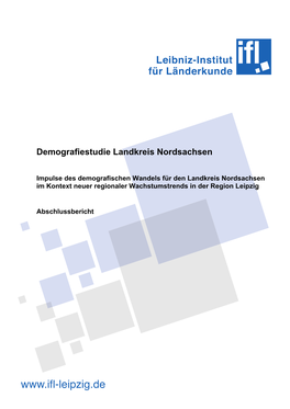 Demografiestudie Landkreis Nordsachsen