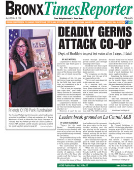 Bronx Times Reporter: April 27, 2018