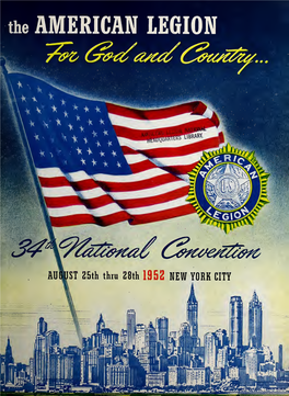 The American Legion 34Th National Convention: Official Program [1952]