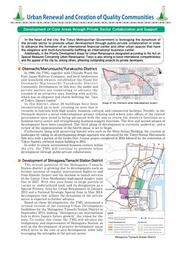 Urban Renewal and Creation of Quality Communities