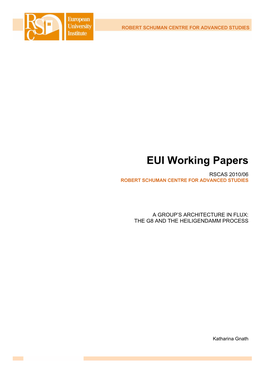 EUI Working Papers