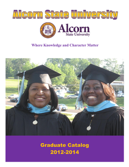 Graduate Catalog 2012-2014