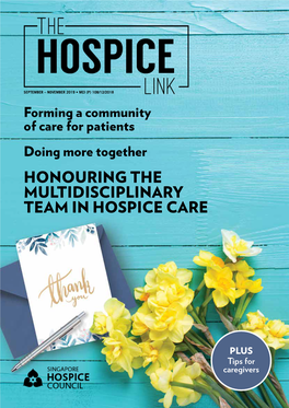 Honouring the Multidisciplinary Team in Hospice Care