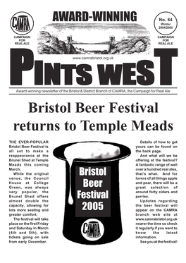 Pints West 64, Winter 2004