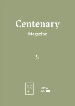 Centenary Magazine