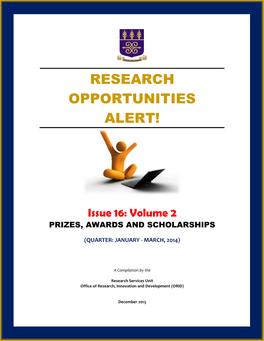 Volume 2: Prizes and Scholarships