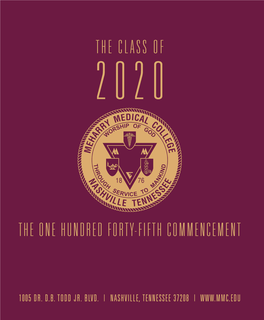 2020-COMMENCEMENT-PROGRAM-ONLINE-VERSION.Pdf