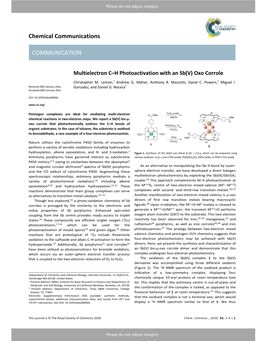 Chemical Communications COMMUNICATION