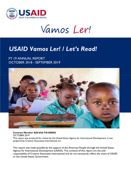 USAID Vamos Ler! / Let's Read!