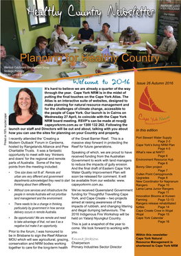 Healthy Country Newsletter