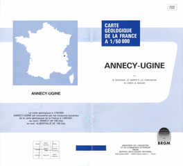 Annecy-Ugine À 1/50 000
