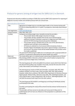 Study Protocol