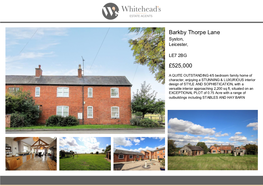 Barkby Thorpe Lane £525000