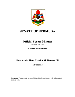 Senate of Bermuda