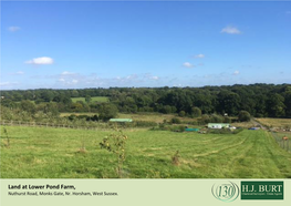 Land at Lower Pond Farm, Nuthurst Road, Monks Gate, Nr