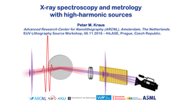 X-Ray Spectroscopy and Metrology with High-Harmonic Sources