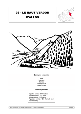 36 - Le Haut Verdon