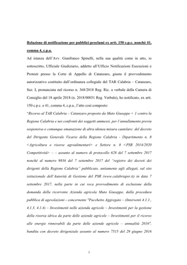 Atto Di Notificazione Per Pubblici Proclami MUTO