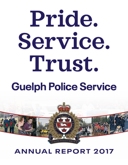 Guelph Police Service 2016 Annual Report