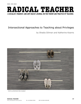 Intersectional Approaches to Teaching About Privileges