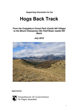 Hogs Back Track