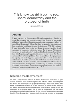 Liberal Democracy and the Prospect of Truth