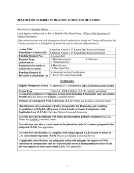 Appendix D-2 Item (Specify): 1(F)(4); 2(E)(4), 6(E)(2); 6(E)(4); 9(C)(1)