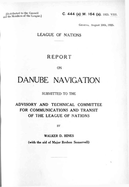 Danube Navigation
