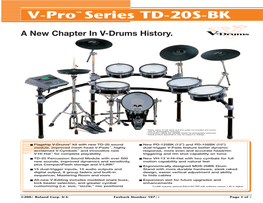 V-Pro™ Series TD-20S-BK