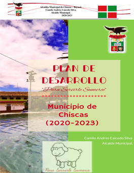 Plan De Desarrollo Municipal 2020-2023 “Para Servirle Sumercé”