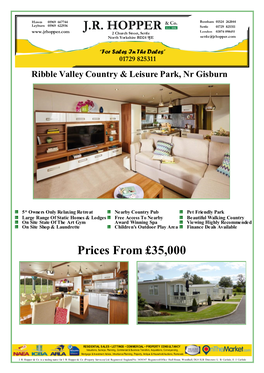 Ribble Valley Country & Leisure Park, Paythorne, Gisburn