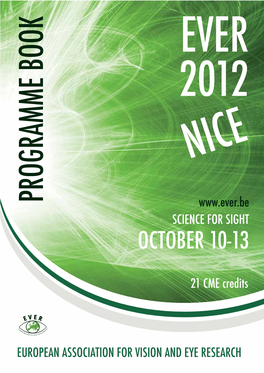 Programme Book Programme Science for Sight October 10-13