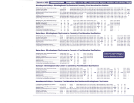 900 Bus Timetable